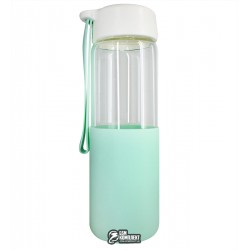 Бутылка для воды Happy Day, стеклянная