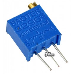 Резистор подстроечный многооборотный 5 kOhm 3296W Резистор подстроечный многооборотный 5 kOhm 3296W