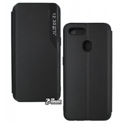 Чехол для Oppo A12, Smart, книжка, черный