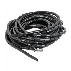 Кабельний органайзер Cablexpert (CM-WR1210-01) 12мм, 10м, чорний