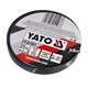 Изолента YATO YT-81501 на тканевой основе, черная, 19 x 0.3мм, 25м