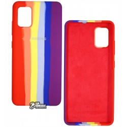 Чехол для Samsung A515 Galaxy A51 (2020), Rainbow, силикон софт тач #2 Чехол для Samsung A515 Galaxy A51 (2020), Rainbow, силикон софт тач #2