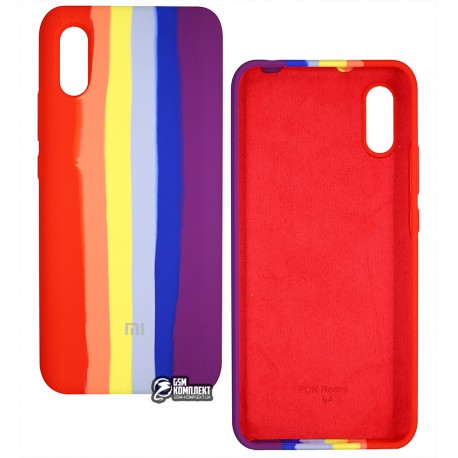 Чохол для Xiaomi Redmi 9A, Rainbow, силікон софт тач # 2 Чохол для Xiaomi Redmi 9A, Rainbow, силікон софт тач # 2