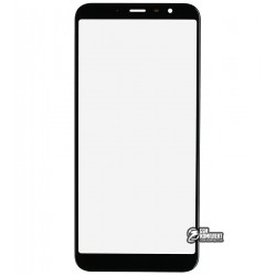 Стекло дисплея Meizu M6T, с OCA-пленкой, черное