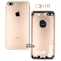 Корпус для iPhone 7 Plus, розовый