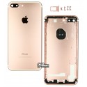 Корпус для iPhone 7 Plus, рожевий колір