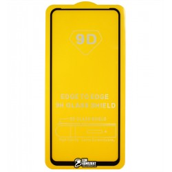 Защитное стекло для Motorola XT2087 Moto G9 Plus, Full Glue, черное