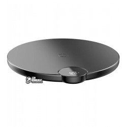 Бездротова зарядка Baseus Digtal LED Display, чорна