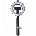 Монопод для Селфі Tripod P40D-2, з триногою і LED кільцем