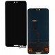 Дисплей Huawei P20 Pro, черный, с тачскрином, (TFT), копия, CLT-L29/CLT-L09