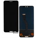 Дисплей для Huawei P20 Pro, черный, с тачскрином, (TFT), China quality, CLT-L29/CLT-L09