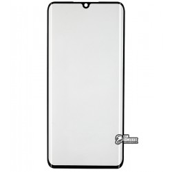 Скло корпуса для Xiaomi Mi Note 10 Lite, з ОСА-плівкою, чорний, M2002F4LG