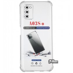 Чохол для Samsung A037 Galaxy A03s, WXD HQ, силікон, прозорий Чохол для Samsung A037 Galaxy A03s, WXD HQ, силікон, прозорий