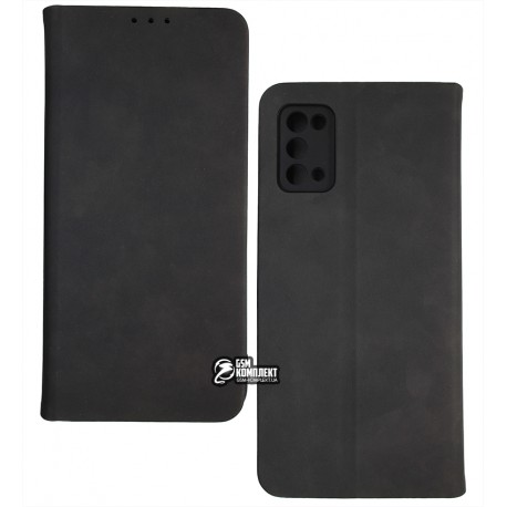 Чохол для Samsung A037 Galaxy A03s, WAVE Flip Case, книжка, чорна