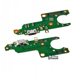 Шлейф для Nokia 6, микрофона, коннектора зарядки, с компонентами, плата зарядки, copy Шлейф для Nokia 6, микрофона, коннектора зарядки, с компонентами, плата зарядки, copy