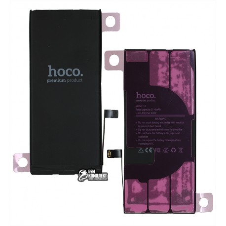 Аккумулятор Hoco для Apple iPhone 11, Li-ion, 3,83 В, 3110 мАч, #616-00644