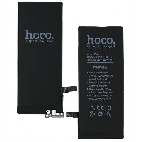 Аккумулятор Hoco для Apple iPhone 6S, Li-Polymer, 3,82 B, 2280 мАч, #616-00036, усиленный