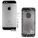 Корпус для iPhone 5SE, High quality, черный