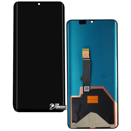 Дисплей Huawei P30 Pro, черный, с тачскрином, (OLED), High Copy
