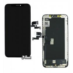 Дисплей для Apple iPhone XS, черный, класс B, с рамкой, Сopy AA, (OLED), GXS OEM hard Дисплей для Apple iPhone XS, черный, класс B, с рамкой, Сopy AA, (OLED), GXS OEM hard