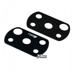 Стекло камеры для Xiaomi Poco X3 Pro, черный, M2102J20SG, M2102J20SI