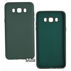 Чехол для Samsung J710 Galaxy J7(2016), Silicone cover, Grey green