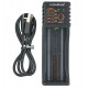 Зарядний пристрій Liitokala Lii-100, 1 канал, Ni-Mh/Li-ion/Li-Fe/18650 USB, Powerbank, LED, Polybag