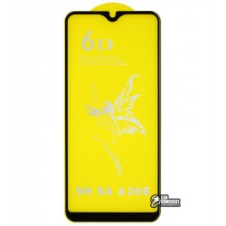 Захисне скло для Samsung A102 Galaxy A10e, A202 Galaxy A20e, 3D, Full Glue, чорне