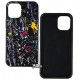 Чехол для Apple iPhone 12 mini, Colors Splash Case, black