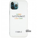 Чехол для Apple iPhone 12 Pro Max, Silicone Clear Case 2.0 mm, силикон, прозрачный