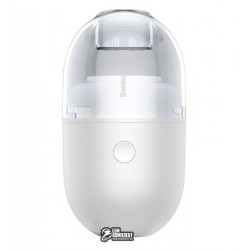 Настільний капсульний пилосос Baseus C2, з акумулятором, білий