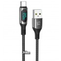 Кабель Type-C - USB, Hoco S51 5A Extreme Fast charging data, чорний