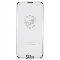 Защитное стекло для iPhone 13 mini, 2.5D, Full Glue, черное