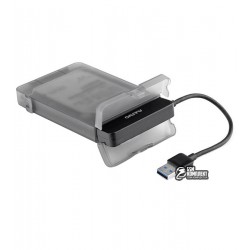 Адаптер Maiwo K104-U3S для підключення HDD 2.5 "SATA II / III / SSD до PORT USB 3.0 + захисний контейнер