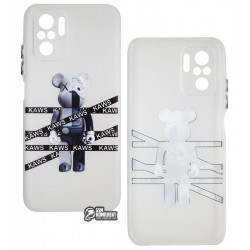 Чохол для Xiaomi Redmi Note 10, Redmi Note 10S, TPU, ультратонкий, матовий, білий (01)