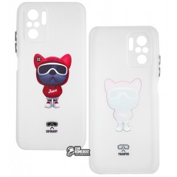 Чохол для Xiaomi Redmi Note 10, Redmi Note 10S, TPU, ультратонкий, матовий, білий (02)