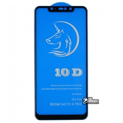 Защитное стекло для Xiaomi Redmi Note 6 Pro, 3D, Titanium, черное
