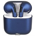 Навушники бездротові Pro 4 Mini Copy, Bluetooth, ультрамарин
