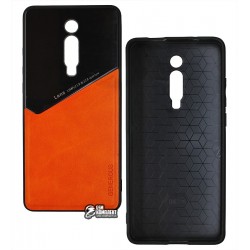 Чехол для Xiaomi Mi 9T/Mi 9T Pro (Redmi K20/K20 Pro),Generous, пластик-силикон с кожзам вставкой