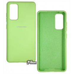 Чехол для Samsung G780 S20 FE, Full Case, софттач силикон, мятный