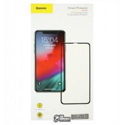 Защитное стекло для iPhone X, iPhone Xs, Baseus 0.3mm Full-screen Tempered Glass Screen Protector