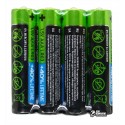 Батарейка Videx Alcaline, LR03, AAA, по 4 шт в запайке