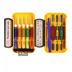 Набор отверток AIDA AD-3010 (отвёртки: Y0.6, -2.0, +1.2, *0.8, *1.2, 4 двухсторонних лопатки, пинцет прямой) Набор отверток AIDA AD-3010 (отвёртки: Y0.6, -2.0, +1.2, *0.8, *1.2, 4 двухсторонних лопатки, пинцет прямой)