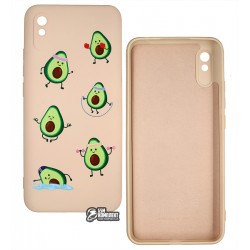 Чохол для Xiaomi Redmi 9A, WAVE Fancy (TPU), (sports avocado / pink sand)