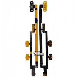 Шлейф для планшету iPad Air (iPad 5), кнопки ввімкнення, бокової кнопки, з компонентами