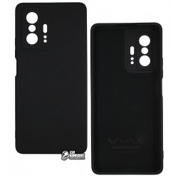 Чехол для Xiaomi 11T, Xiaomi 11T Pro, Wave Colorful, софттач силикон, черный