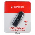 Картридер USB2.0 Gembird FD2-SD-1, SD/MMC/RS-MMC карти