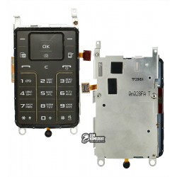 Клавиатурный модуль для Samsung S3600, с клавиатурой, оригинал, с разборки