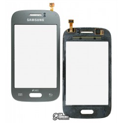 Тачскрин для Samsung S6310 Galaxy Young, S6312 Galaxy Young, серый Тачскрин для Samsung S6310 Galaxy Young, S6312 Galaxy Young, серый