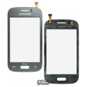 Тачскрин для Samsung S6310 Galaxy Young, S6312 Galaxy Young, серый